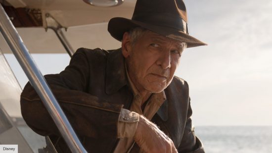 How to watch Indiana Jones 5: Harrison Ford leaning out a boat as Indiana Jones 