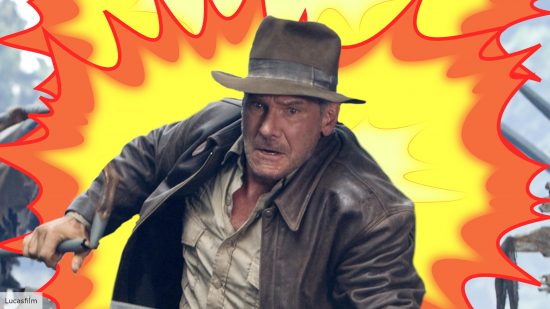 Harrison Ford had a near-miss during an explosive Indiana Jones stunt