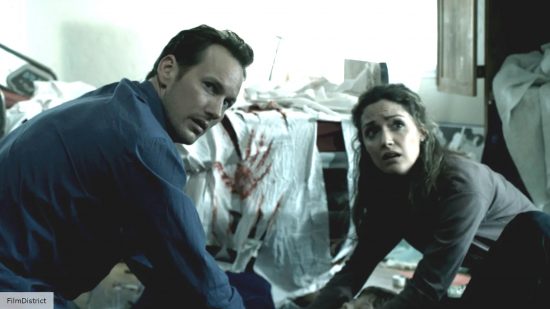 Patrick Wilson and Rose Byrne as Josh and Renai in Insidious