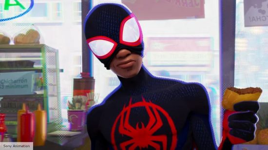 Miles Morales in Across the Spider-Verse 