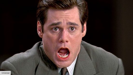 Jim Carrey as Fletcher Reede in the 1997 movie Liar, Liar