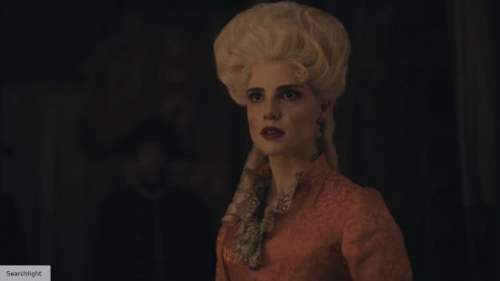 Lucy Boynton as Marie Antoinette in Chevalier