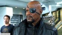 Samuel L. Jackson as Nick Fury in The Avengers