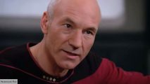 Patrick Stewart in Star Trek The Next Generation season 2