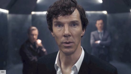 Benedict Cumberbatch in Sherlock, one of the best TV series ever