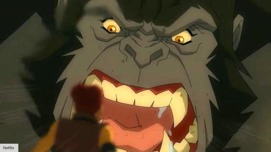Skull Island season 2 release date: Kong screaming in the Netflix series Skull Island