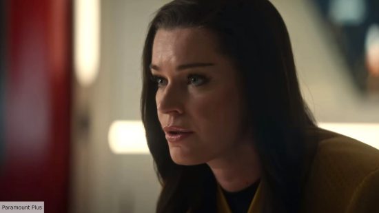 Rebecca Romijn as Una in Strange New Worlds season 2 - Star Trek Strange New Worlds season 2 review