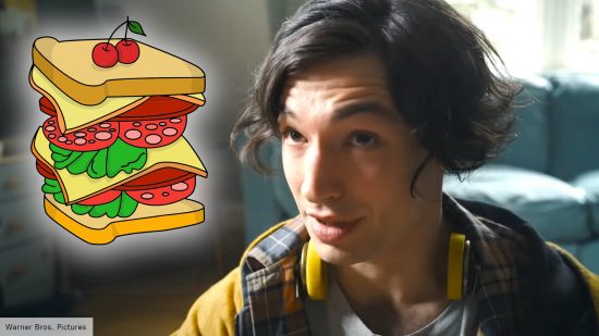 Barry Allen's sandwich in The Flash is a bizarre creation