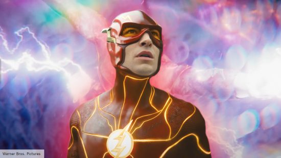 The Flash gets his powers in stormy fashion in the DC movies