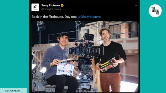 Ghostbusters: Afterlife Twitter post