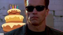 Arnie in Terminator 2 Judgement day