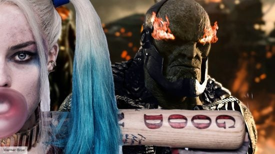 The best DC characters: Darkseid in Zack Snyder's Justice League and Harley Quinn