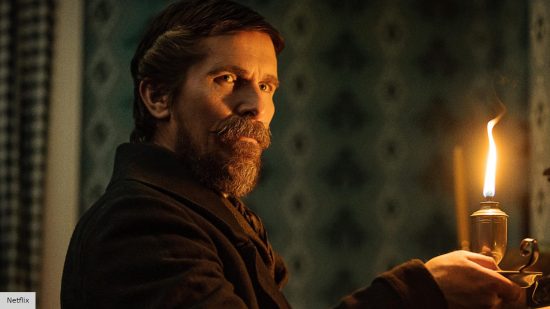 Best Netflix horror movies: Christian Bale in The Pale Blue Eye
