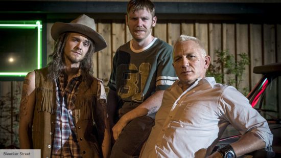 daniel craig and the cast of logan lucky
