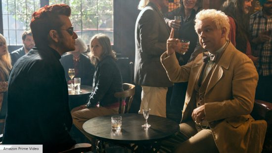 Good Omens season 2 how to watch: The duo in a bookstore
