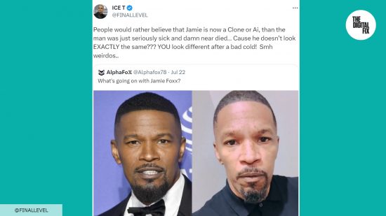 Ice-T's twitter post
