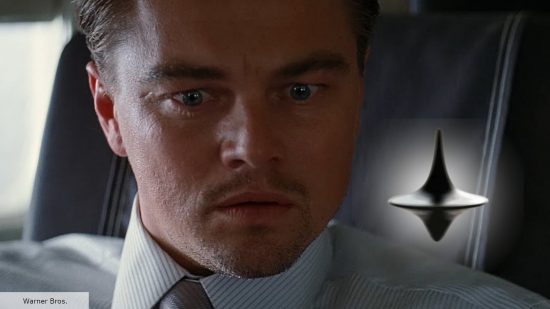Leonardo DiCaprio as Cobbler in Inception