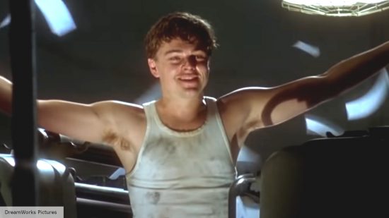 Leonardo DiCaprio in con man thriller movie Catch Me If You Can