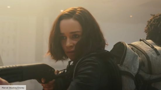 Emilia Clarke as G'iah in Secret Invasion episode 5