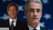Harrison Ford in Air Force One and Dermot Mulroney in Secret Invasion