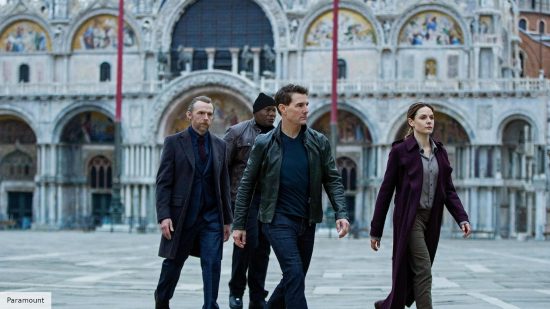 Mission Impossible 8 release date: Simon Pegg, Ving Rhames, Tom Cruise, and Rebecca Ferguson in Mission Impossible 7
