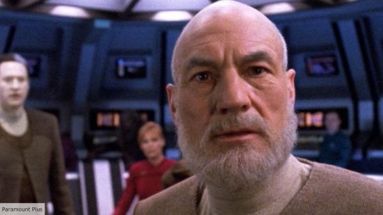 Patrick Stewart as Picard in All Good Things