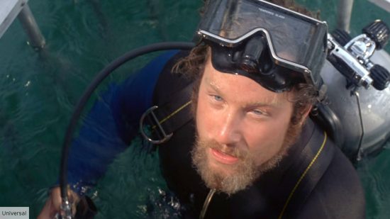 Richard Dreyfuss as Hooper in Jaws