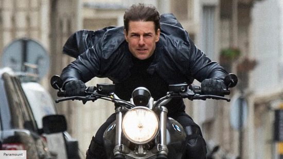 Tom Cruise as Ethan Hunt in Mission Impossible