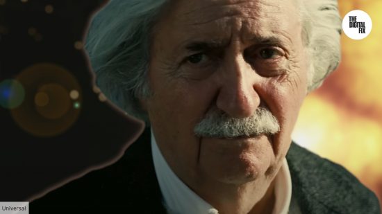 Tom Conti as Einstein in Oppenheimer