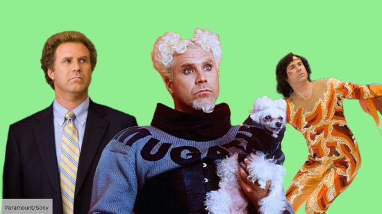 Will Ferrell in Step Brothers, Zoolander, and Blades of Glory