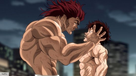 Baki Hanma season 3 release date: Baki and his dad fighting in Baki Hanma season 2