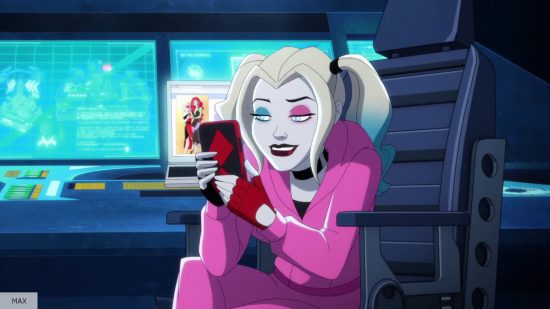Kaley Cuoco as Harley Quinn in season 4 of the animated series