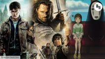 Best fantasy movies; Harry Potter, Lord of the Rings, and Spirited Away