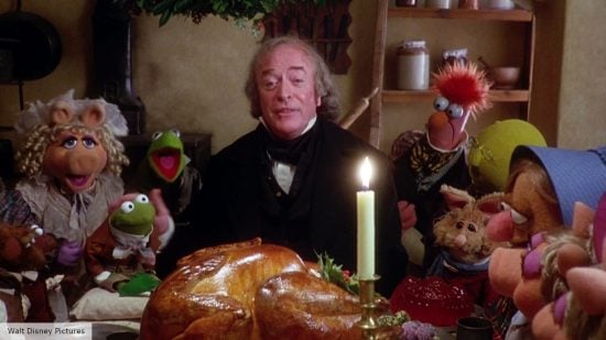 Michael Caine as Scrooge in The Muppet Christmas Carol