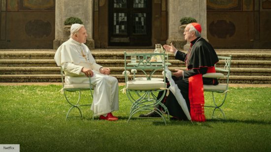 Best Netflix movies; The Two Popes