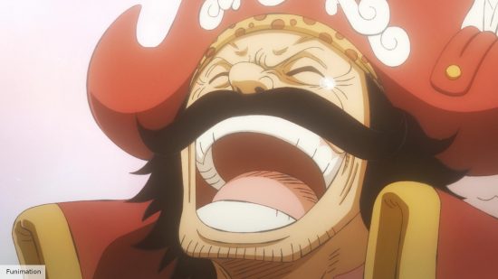 Best One Piece characters: Gol D Roger laughing in One Piece 