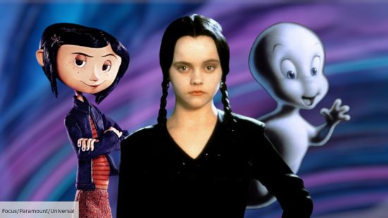 Best scary movies for kids: Coraline, Wednesday Addams, and Casper