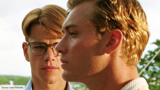 Best thriller movies: Matt Damon and Jude Law in The Talented Mr Ripley