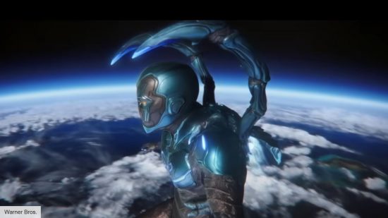 blue beetle review: jaime reyes in space