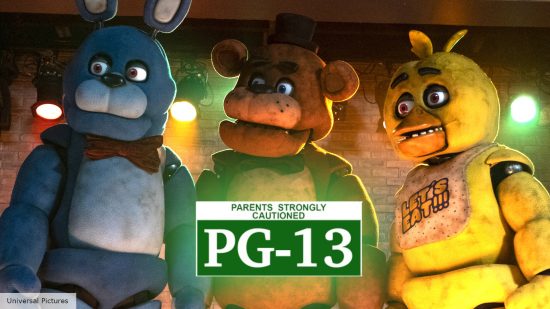 Five Nights at Freddy's movie age rating is PG-13, but that's fine