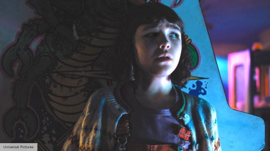 Piper Rubio as Abby in Five Nights at Freddy's, which has a PG-13 age rating