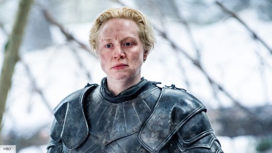 Game of Thrones cast:Gwendoline Christie as Brienne of Tarth