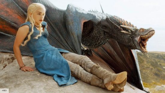 Game of Thrones dragons explained: Daenerys sits with baby Drogon