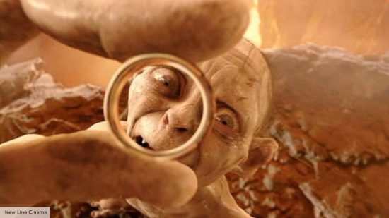 Gollum in Lord of the Rings explained: Gollum holding the One Ring in Mount Doom 