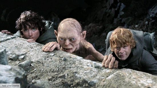 Gollum in Lord of the Rings explained: Gollum, Sam and Frodo traveling in Middle-earth 