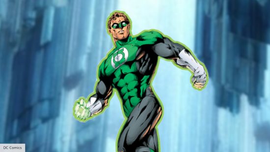 Green Lantern in comic book