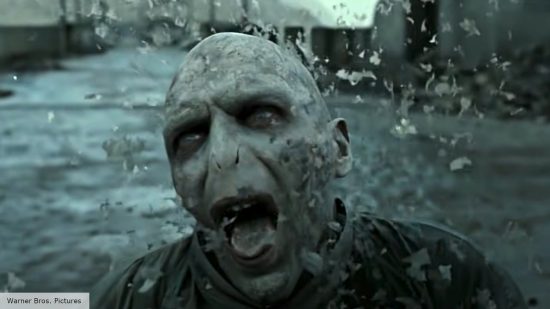 Voldemort's death is a big change made for the Harry Potter movies