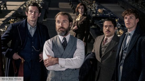 Harry Potter movies in order: The cast of Fantastic Beasts Secrets of Dumbledore
