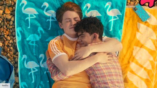 heartstopper season 3 release date: nick and charlie hug