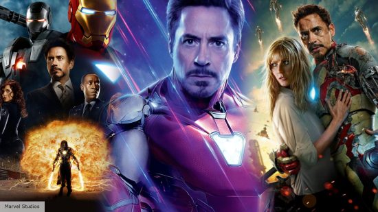 Iron Man movies in order; Robert Downy Jr. as Tony Stark